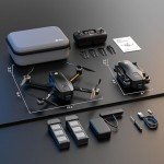 Holy Stone HS720E Drones with Camera for Adults 4K,Integrated Remote ID, 2 Batteries 46 Min Flight Time, 5GHz FPV Transmission, 130° FOV EIS Camera,Drone with 4K/30FPS Video,Brushless Motor, Auto Return, Follow Me, GPS Drone for Beginner