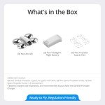 DJI Neo, Mini Drone with 4K UHD Camera for Adults, 135g Self Flying Drone that Follows You, Palm Takeoff, Subject Tracking, QuickShots, Stabilized Video, Built-In Propeller Guard (Controller-Free)