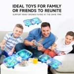 UranHub Drones for Kids, Mini Drone with 5 Lighting Modes, 22-Min Flight Time RC Drone with 2 Batteries/2 Takeoff Options/3D Flip/3-Speed/Propeller Protection Cover, etc, Gift for Kids (Blue)
