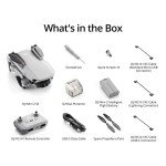 DJI Mini 2 SE, Lightweight Mini Drone with QHD Video, 10km Max Video Transmission, 31-Min Flight Time, Under 249 g, Auto Return to Home, 3-Axis Gimbal Drone with Camera for Beginners