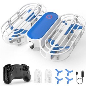 Pinotu Drone for Kids, Drone with Altitude-Hold, 3D Flip, Circle Fly, Self-Rotation, Headless Mode, 3 Speed Modes, Palm Take-Off, One-Click Landing, Drone for Kids 14+, Beginners, Indoor
