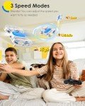 Pinotu Drone for Kids, Drone with Altitude-Hold, 3D Flip, Circle Fly, Self-Rotation, Headless Mode, 3 Speed Modes, Palm Take-Off, One-Click Landing, Drone for Kids 14+, Beginners, Indoor