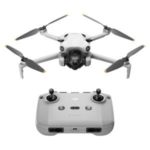 DJI Mini 4 Pro (DJI RC-N2), Drones with Camera for Adults 4K, Under 0.549 lbs/249 g, 34 Mins Flight Time, 20km Max Video Transmission Distance, Omnidirectional Vision Sensing, Mini Drone for Beginners