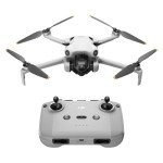 DJI Mini 4 Pro (DJI RC-N2), Drones with Camera for Adults 4K, Under 0.549 lbs/249 g, 34 Mins Flight Time, 20km Max Video Transmission Distance, Omnidirectional Vision Sensing, Mini Drone for Beginners