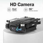 K600 GPS Drone with Camera Adult, 4.5 Inch LCD Screen RC, 32G SD Card with Professional GPS, FPV Drone with Auto Return Follow Me for Beginner, Long range for Modular battery, Handbag under 250g