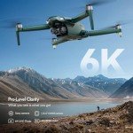 Gleesfun G11PRO 6K Drone with Camera for Adults, 4K/30fps Video, 3-Axis Brushless Gimbal, 70mins Flight Time with 2 Batteries, 10000ft Long Range, FAA compliance, Professional Drone with Auto Return