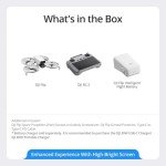 DJI Flip With RC 2 Screen Remote Controller, Follow Me Drone With 4K UHD Camera for Adults, Under 249 g, 3-Axis Gimbal Stabilization, 44000ft/13km Video Transmission, Palm Takeoff, 31-Min Flight Time