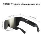 TQSKY T1 AR Glasses with 1080P Virtual Display
