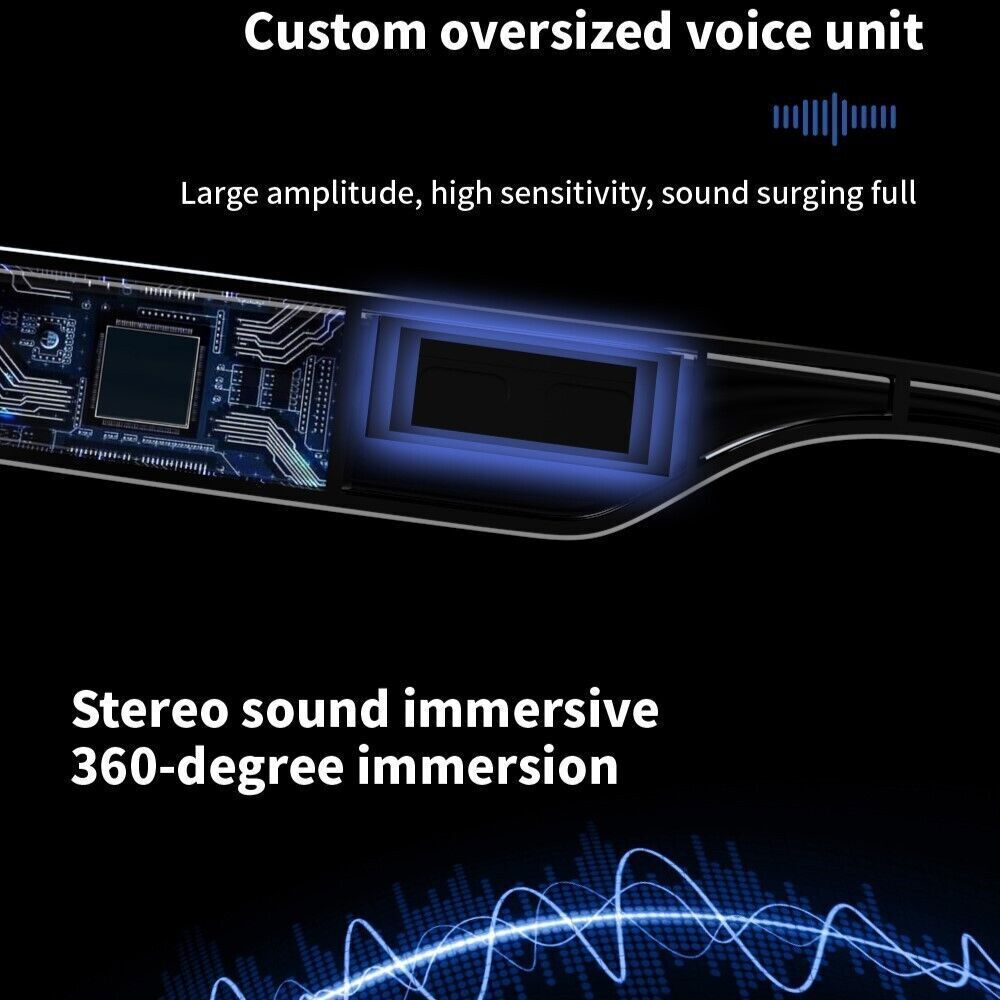 Bluetooth Smart Sunglasses with Stereo Audio Speaker