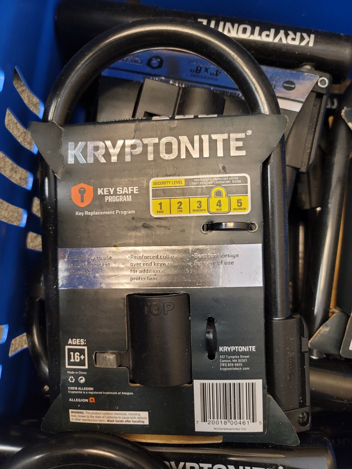 Kryptonite 12mm U-Lock for eBikes