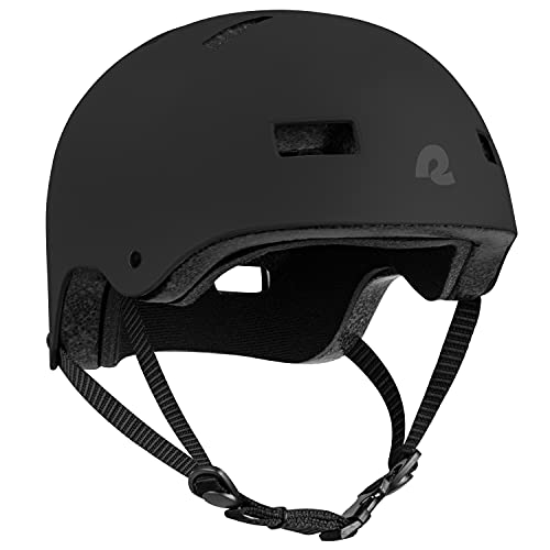 Matte Black Retrospec Dakota Helmet - Large
