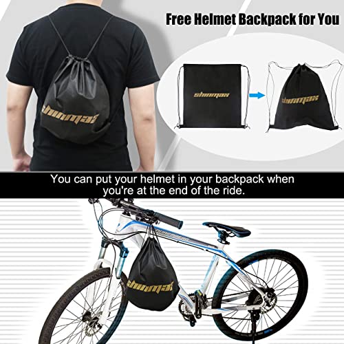 Shinmax CPSC Certified Adult Bike Helmet with Accessories