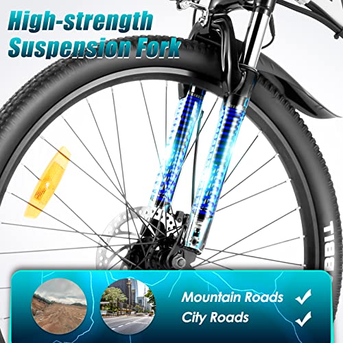 Vivi M026TGB Folding Electric Mountain Bike