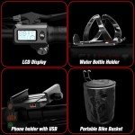 Rakowe Electric Bike for Adults, 750W/1000W Peak Motor with Max 45/60Miles PAS Range & 28/32MPH EBike, 16" Folding Electric Bicycles with 720/960Wh Removable Battery