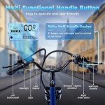 RegalRider Electric Tricycle for Adults, Shimano 7-Speed Electric Trike with 48V 624WH Removable Battery, 70Miles Long Lasting Range in PAS 1, 3 Wheel Electric Bike UL 2272 Certified, 24"