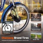 LUXECYCLES Electric Tricycle for Adults, 24" Electric Trike, 7 Speeds 3 Wheel Electric Bikes 350W(Peak 500W) with 48V 13Ah Removable Battery & Removable Large Basket/UL 2272 Certified