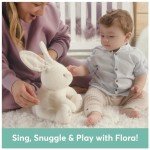 GUND Baby Flora Bunny Singing Plush Toy, 12