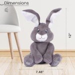 Interactive Dimple Milo Bunny Plush Toy