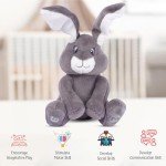 Interactive Dimple Milo Bunny Plush Toy