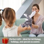 Interactive Dimple Milo Bunny Plush Toy