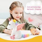 Adorable 8" Unicorn Plush Toy for Kids
