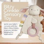 Itzy Ritzy Bitzy Bunny Crinkle Sensory Toy