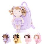 Gloveleya Ballerina Plush Toddler Backpack - 9 inches