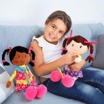 Sugar Snap Montessori Dress-Up Doll for Toddlers