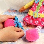 Sugar Snap Montessori Dress-Up Doll for Toddlers