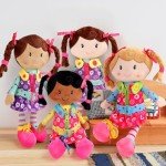 Sugar Snap Montessori Dress-Up Doll for Toddlers