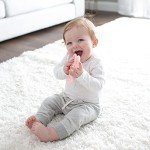 Dr. Brown's Pink Bunny Silicone Baby Teether