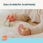 RaZbaby Chompy Teether – Soft Silicone Toy for Babies