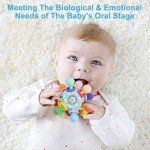 Montessori Sensory Teething Toys for Babies 0-18 Months