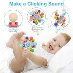 Montessori Sensory Teething Toys for Babies 0-18 Months