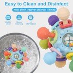 Montessori Sensory Teething Toys for Babies 0-18 Months