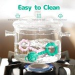 2-in-1 Baby Teething Toy and Rattle - Spearmint