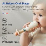 Dinosaur Rattle Shaker Toys for Babies, 2 Pack