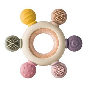 Arudyo BPA-Free Silicone Baby Teething Toy