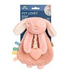 Itzy Ritzy Pink Bunny Lovey and Teether