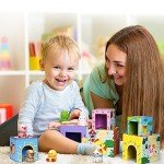 ShyLizard Toddler Farm Animal Stacking & Sorting Toys