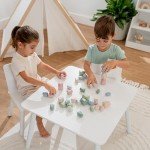 Comfy Cubs 36-Piece Stacking Rocks Toy Set