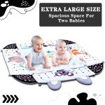 8-in-1 Baby Gym Play Mat with Detachable Toys