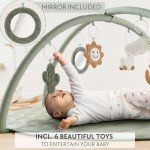 Cute Baby Play Gym and Tummy Time Mat