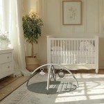 Cute Baby Play Gym and Tummy Time Mat