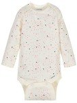 Bunny Pink Long Sleeve Baby Bodysuits 6-Pack
