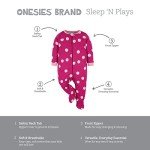 Baby Girl 4-Pack Sleep 'N Play Footies