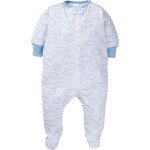 Baby Girls' 4-Pack Footies and Sleepers Set