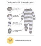 Burt's Bees Baby Organic Cotton Zip PJs