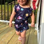 Cute Baby Girls Rompers Set with Headband