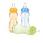 Nuby Non-Drip 10oz Bottles, 3-Pack